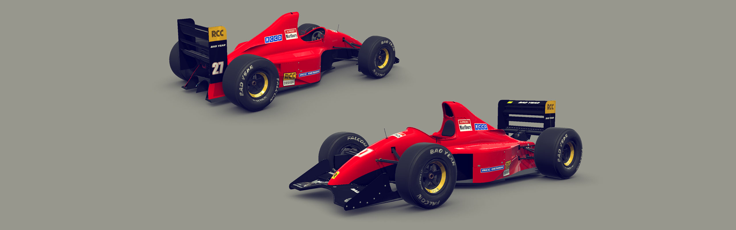 Cartoon Formula 1 - Ferrari