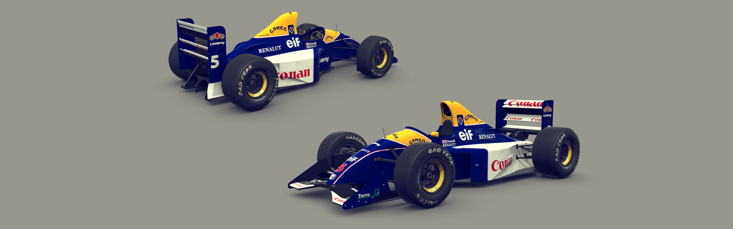 Cartoon Formula 1 - Williams